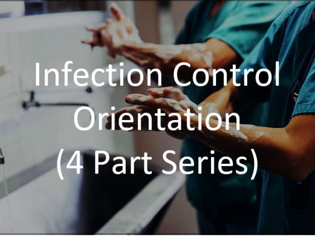 Infection Control Orientation (4-Part Series) course image