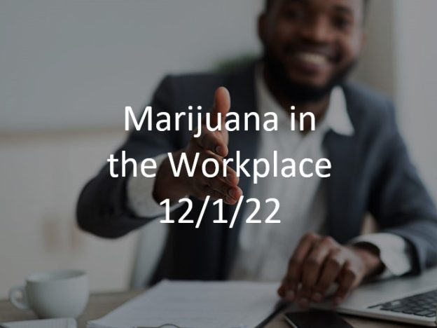 Marijuana in the Workplace course image