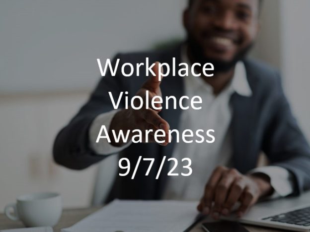 2023-09-29 Workplace Violence Awareness course image